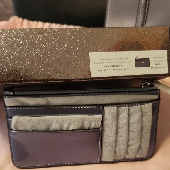 NWT Kate Spade Purple Handbag, Wallet w/ KS Dust Bag *OPEN TO REASONABLE OFFERS* - Picture 7 of 10